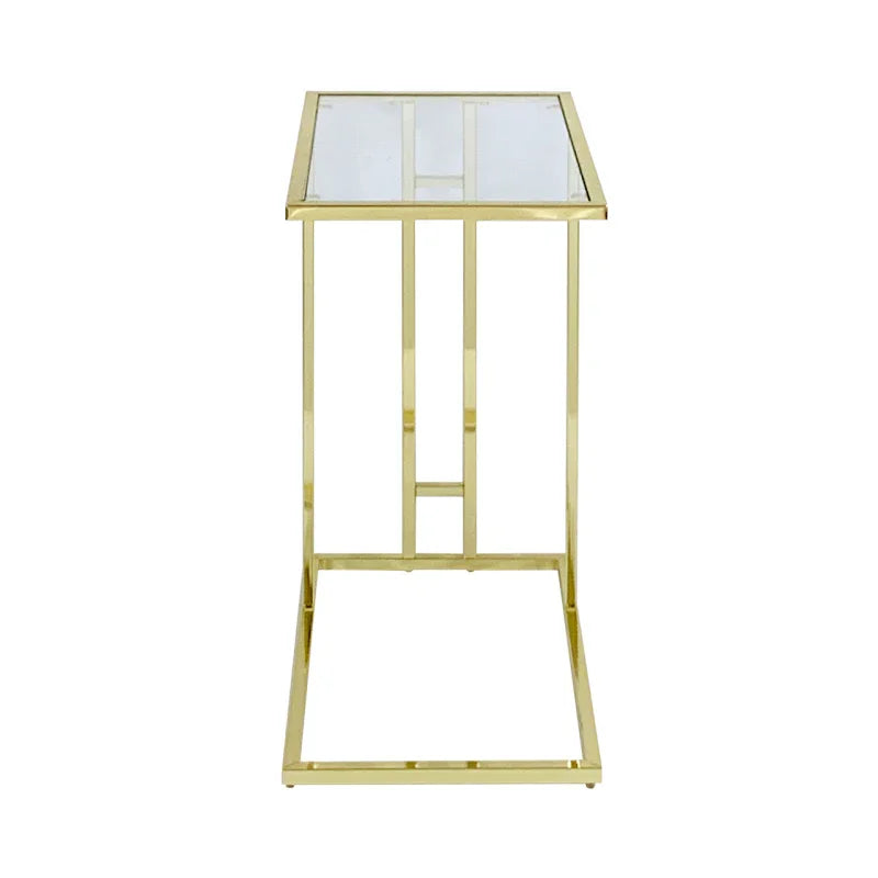 Harry Gold Metal Sofa Table