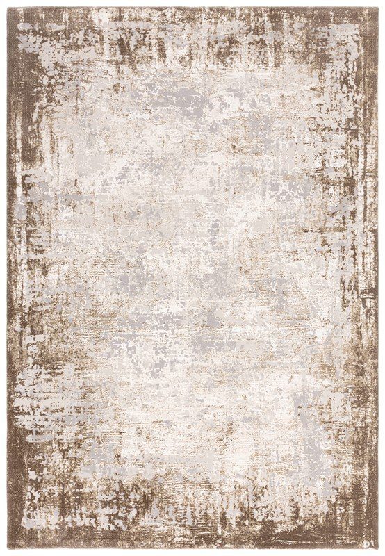 Kuza Border Beige Rug