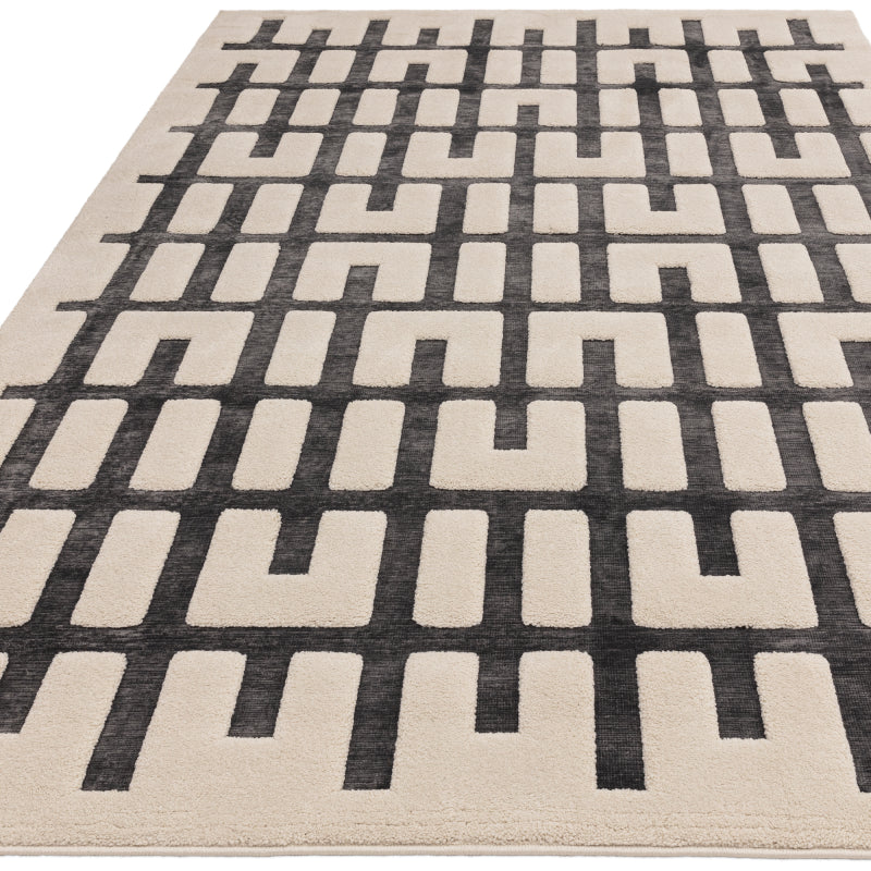 Valley Charcoal/Ivory Junction Rug - Image 5
