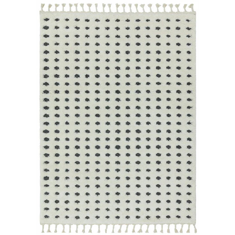 Ariana AR05 Dotty Grey Rug - Image 1