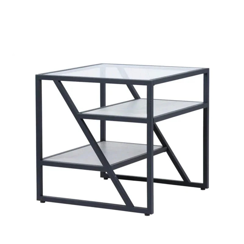 Ibarra Black and Grey End Table - KD