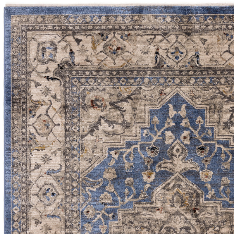 Sovereign Blue Medallion Rug - Image 3