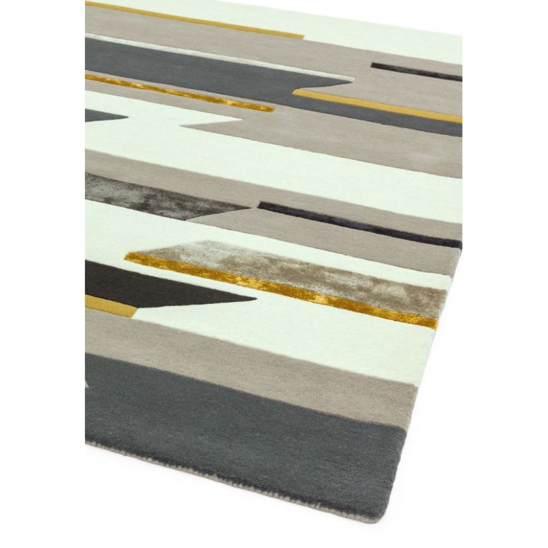 Matrix 62 Rhombus Mustard Rug - Image 3