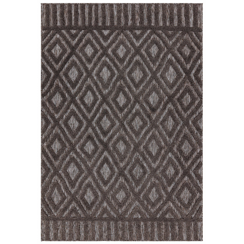 Salta SA02 Charcoal Diamond Rug - Image 1