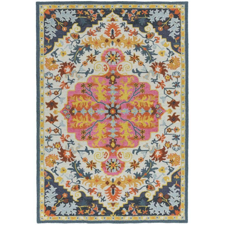 Bronte Colours Multi Medallion Rug