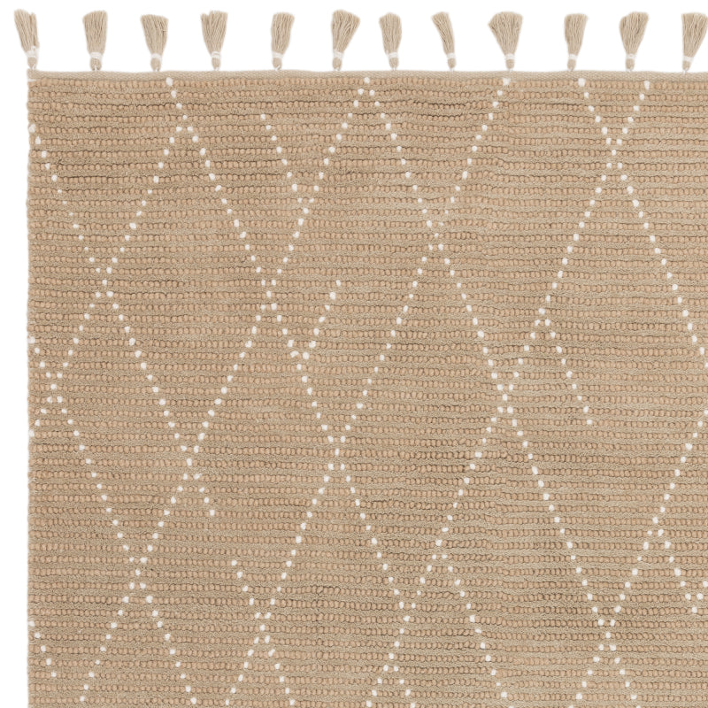 Nepal Sand/Cream Linear Rug Rug - Image 2