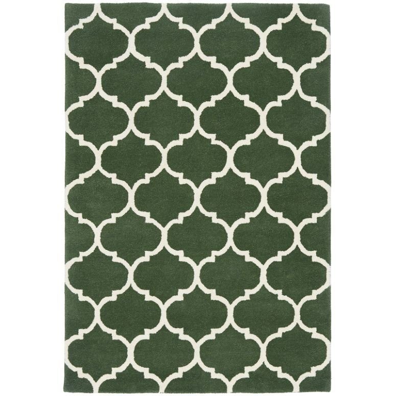 Albany Ogee Green Rug