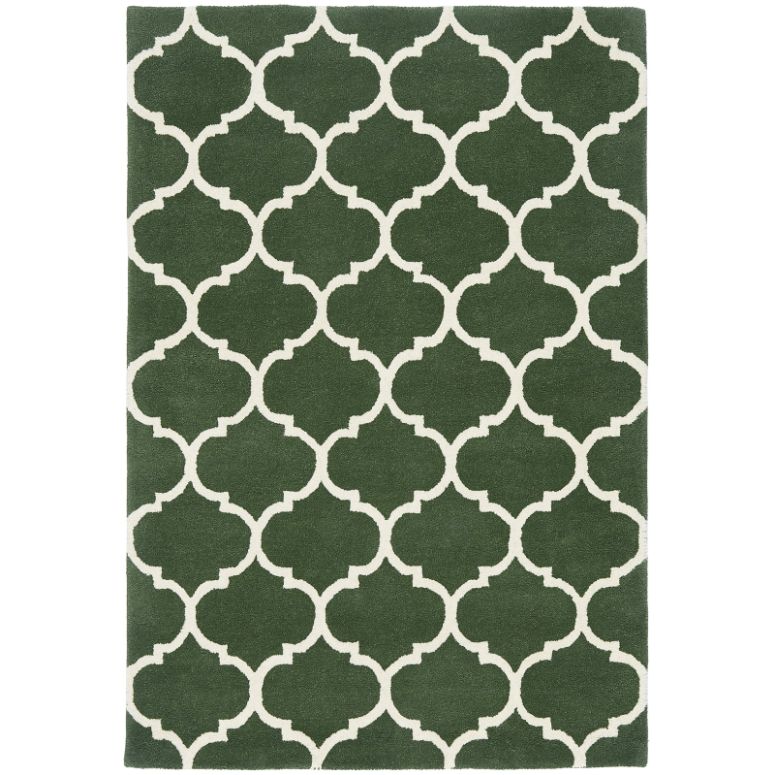 Albany Ogee Green Rug - Image 1