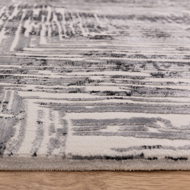 Kuza Portrait Grey Rug - Image 4