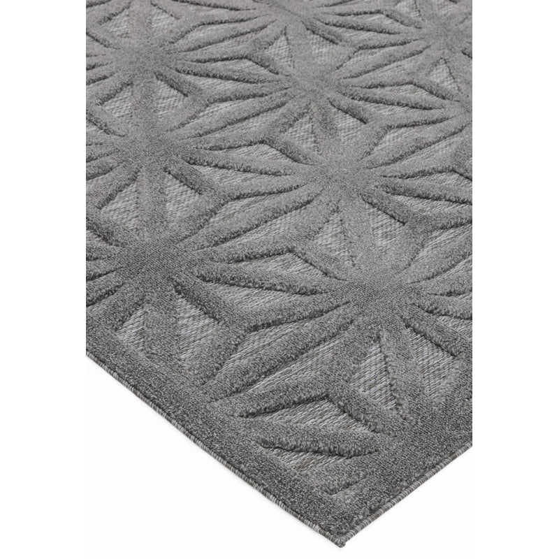Salta SA01 Anthracite Star Rug - Image 3