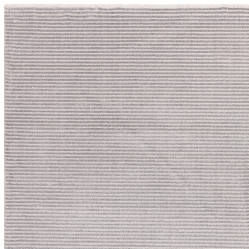 Kuza Plain Stripe Silver Rug - Image 3