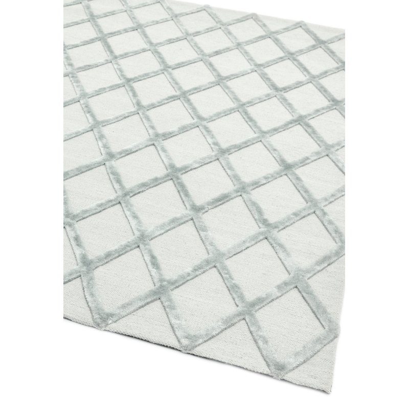 Dixon Silver Diamond Rug