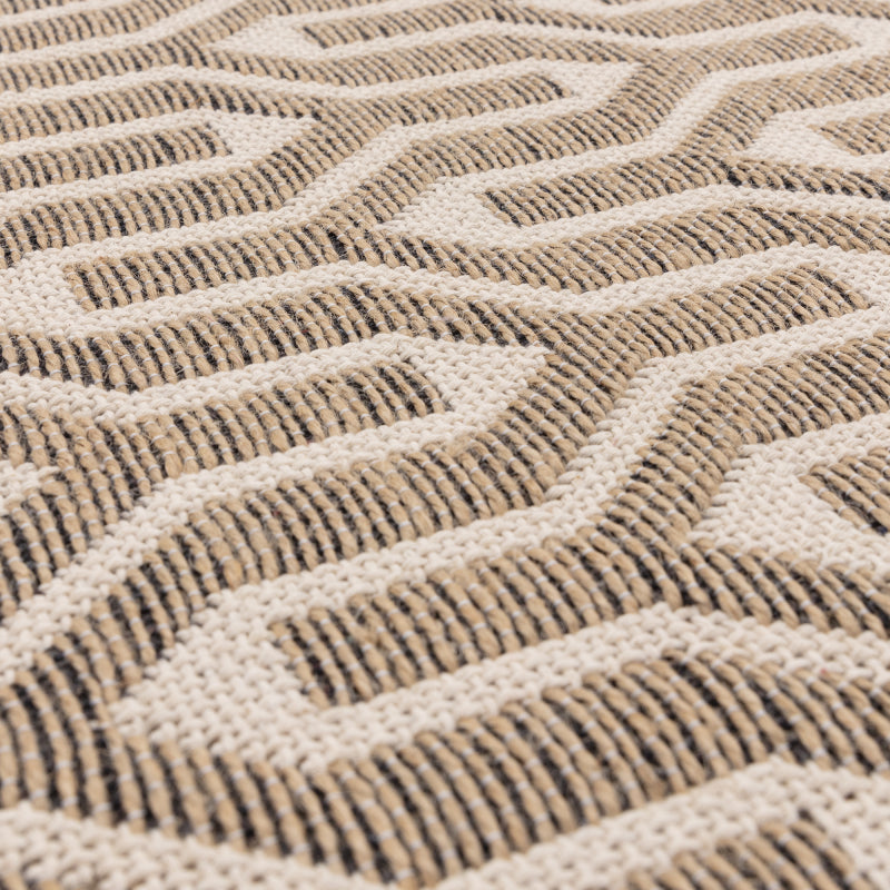 Global Cream Lattice Rug - Image 4