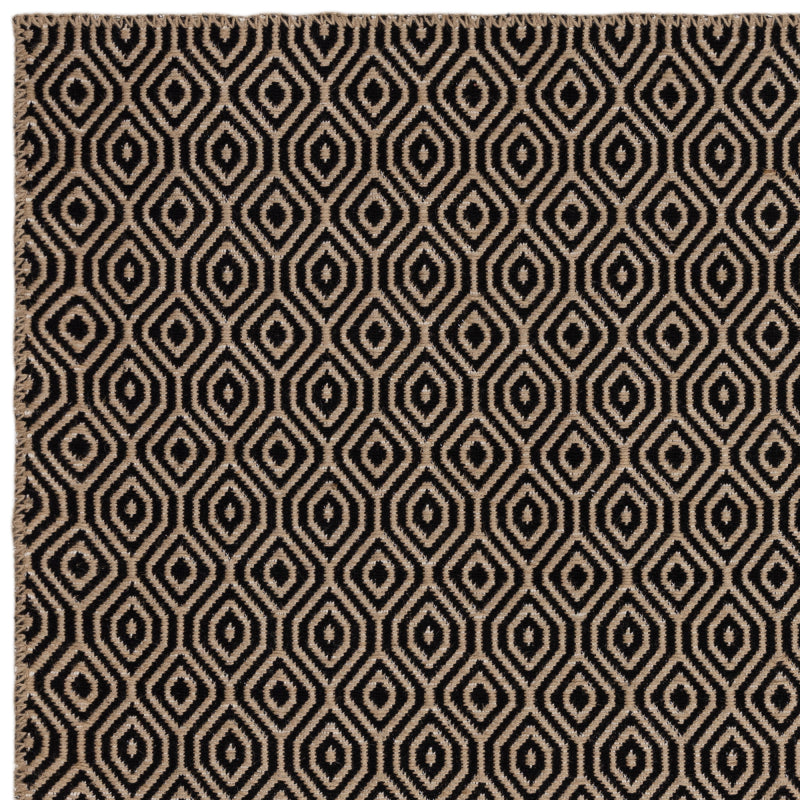 Global Black Mosaic Rug - Image 3