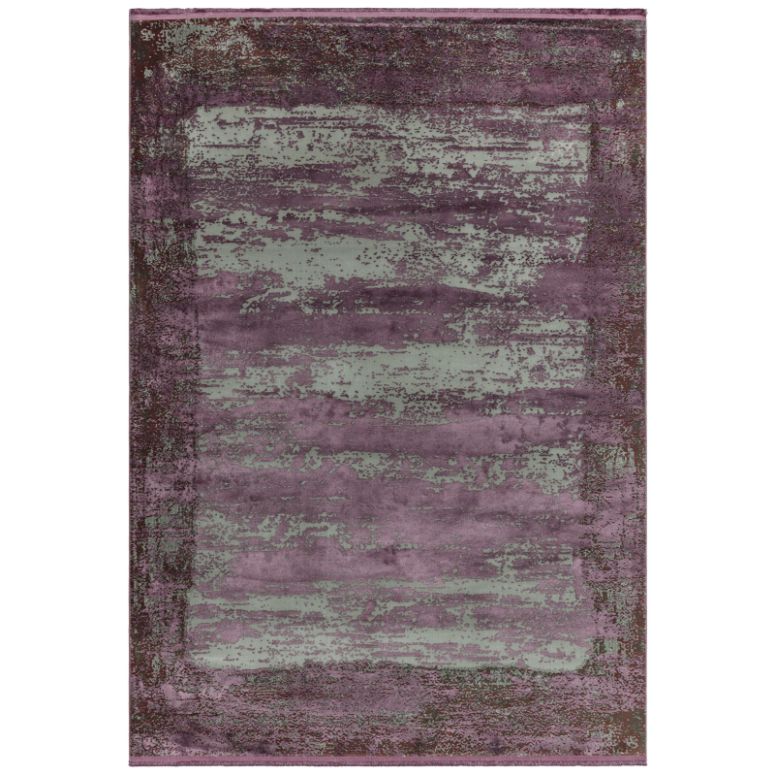 Athera AT04 Bordeaux Border Rug - Image 1