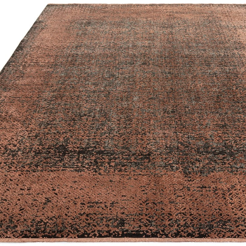 Elodie Terracotta/Black Rug - Image 2