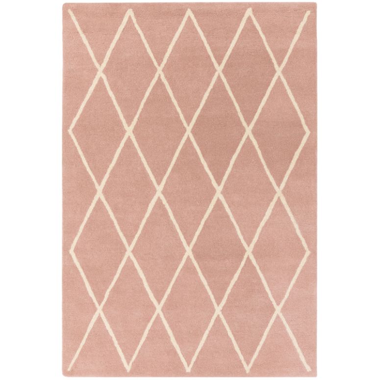 Albany Diamond Pink Rug - Image 1