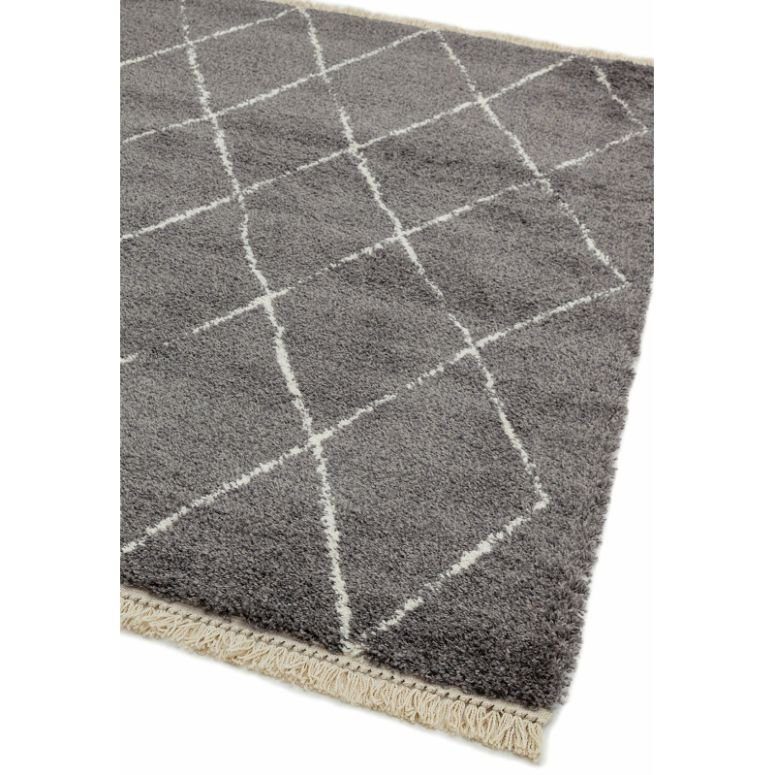 Rocco Rc07 Grey Diamond Rug