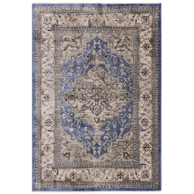 Sovereign Blue Medallion Rug - Image 1