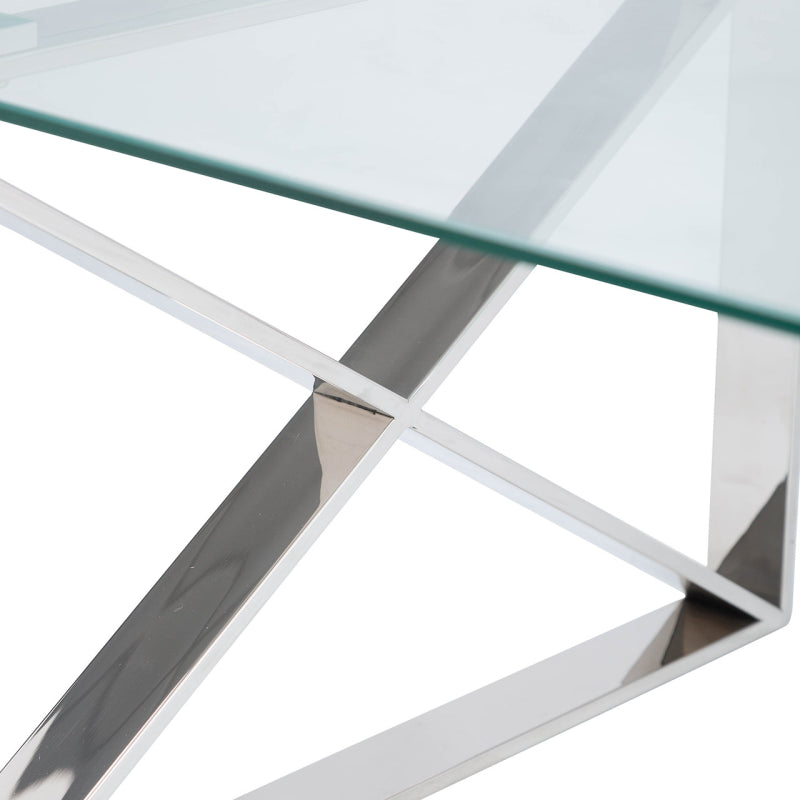 Zenith Stainless Steel Coffee Table