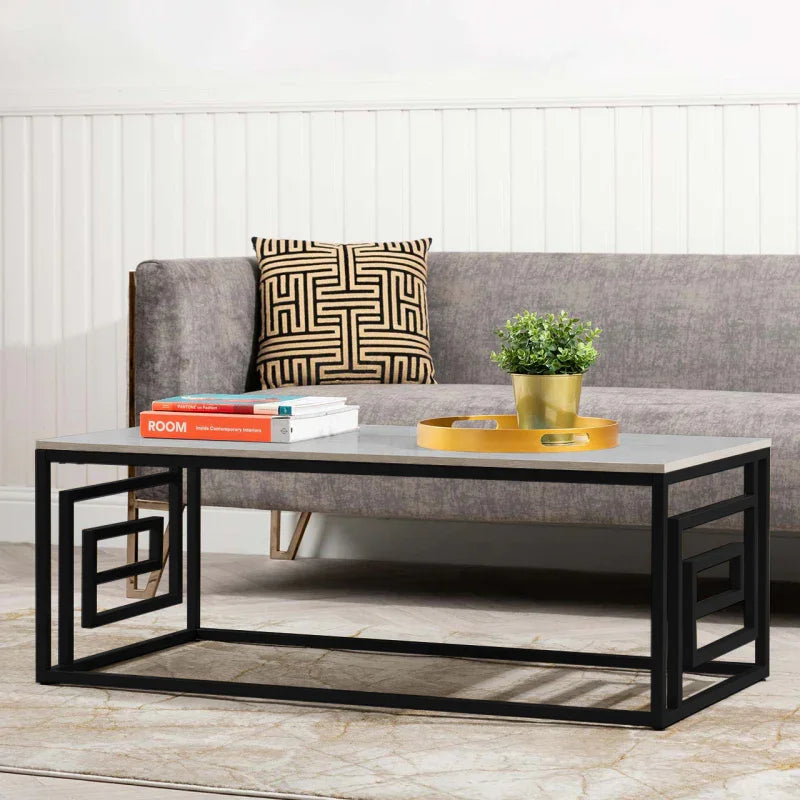 Devon Black and Grey Coffee Table - KD