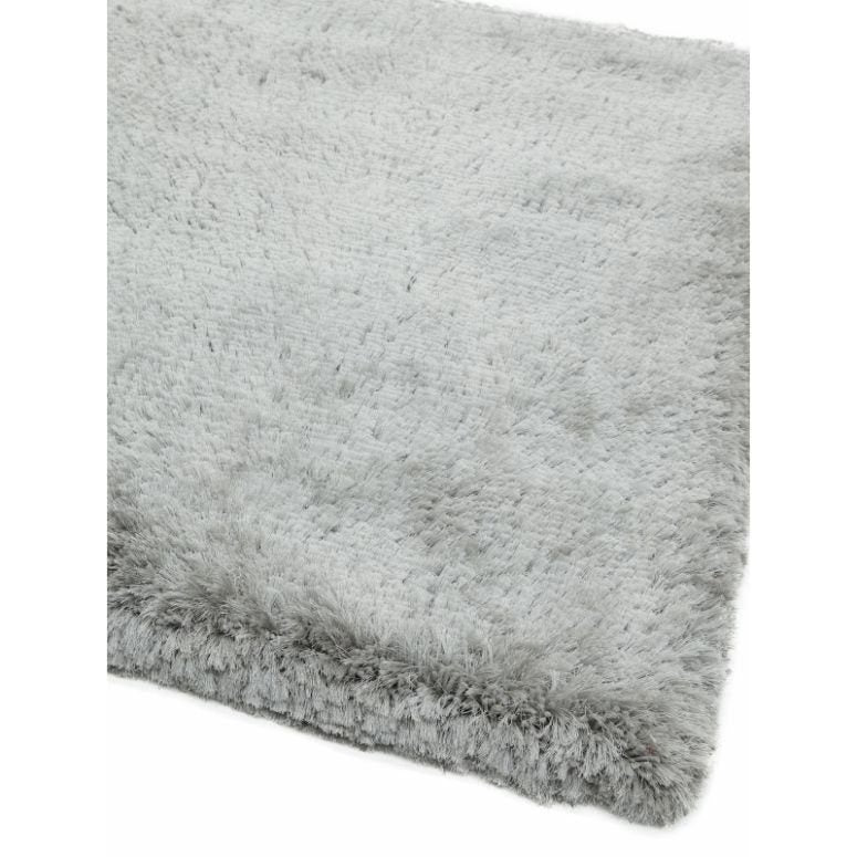 Plush Silver Rug