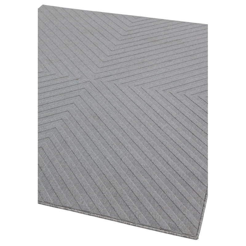 Antibes AN07 Light Grey Arrow Rug - Image 6
