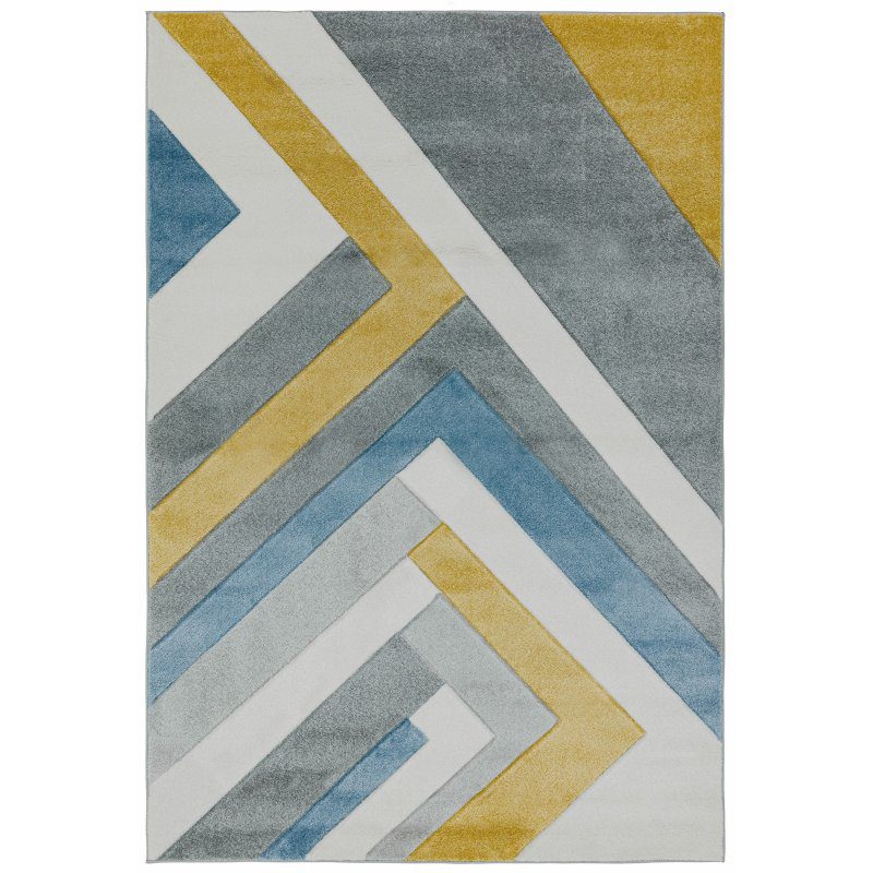 Sketch Sk09 Linear Grey Multi Rug