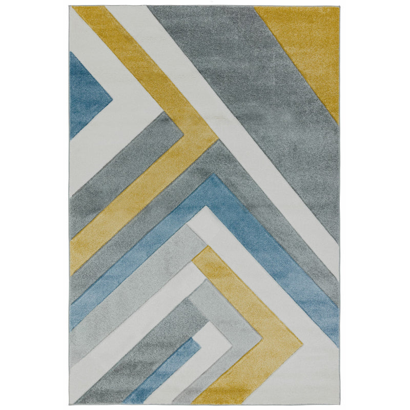 Sketch SK09 Linear Grey Multi Rug - Image 1