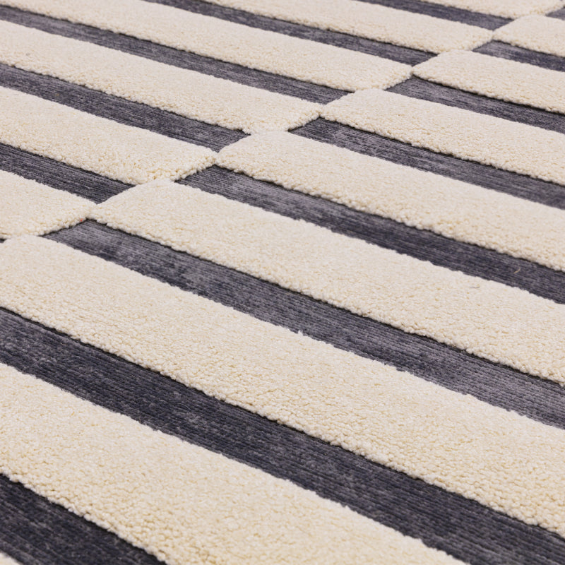 Valley Charcoal/Ivory Build Rug - Image 4