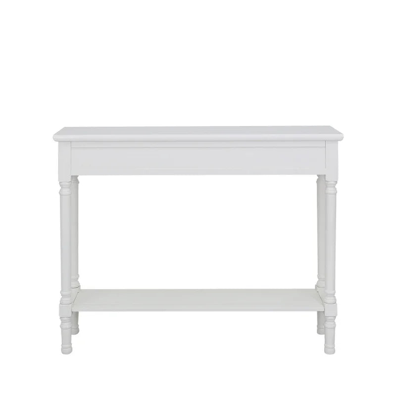 Delta White Medium Console Table