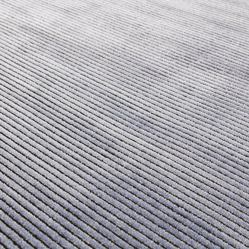 Kuza Plain Stripe Navy Rug - Image 4