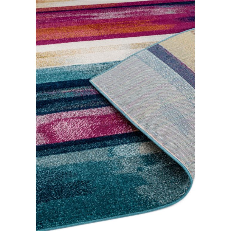 Nova Stripe Multi Rug NV05 Rug - Image 4