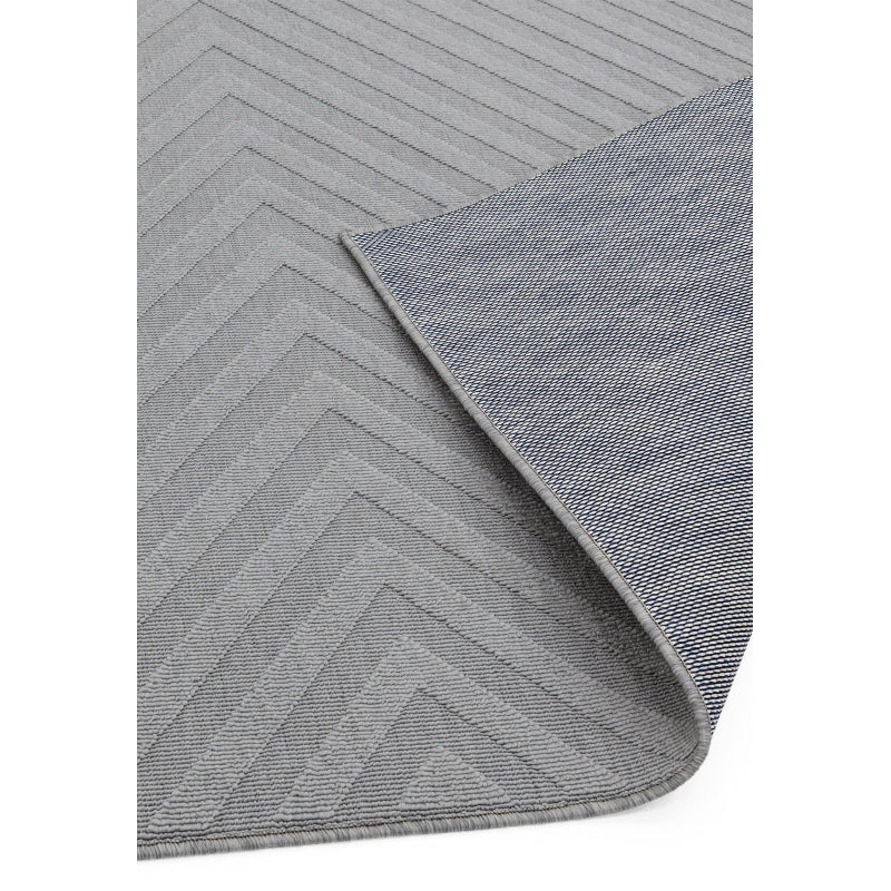 Antibes AN07 Light Grey Arrow Rug - Image 3