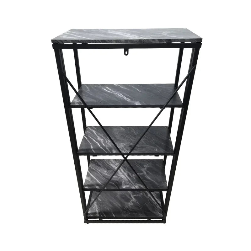 Alora 138cm 5-Tier Black Display Unit