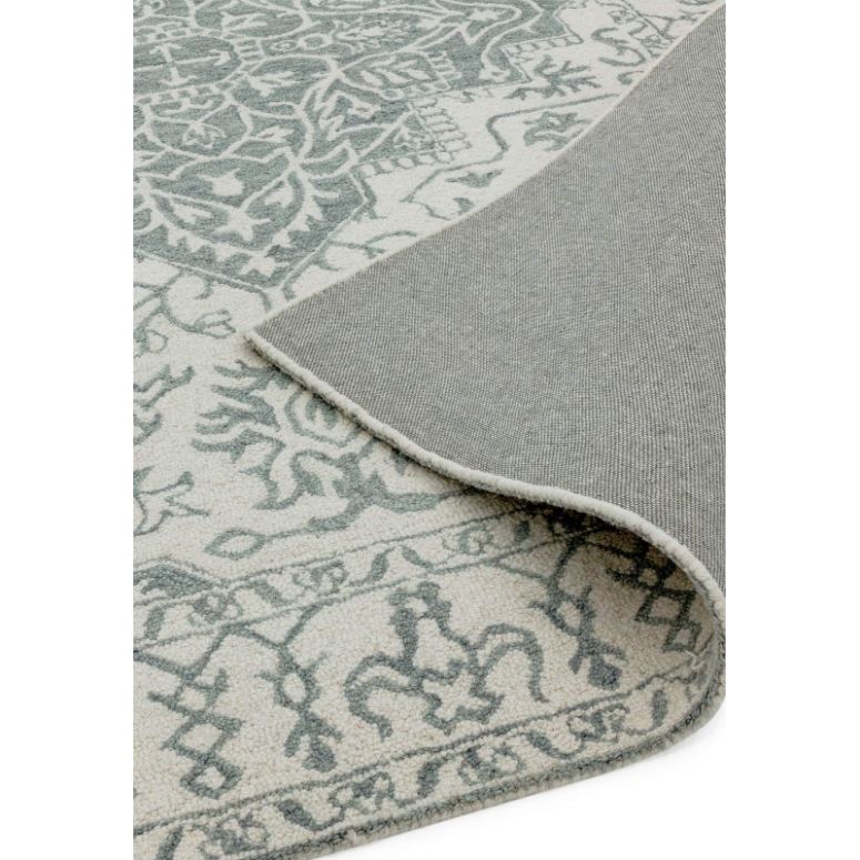 Bronte Fine Loop Silver Grey Rug - Image 4