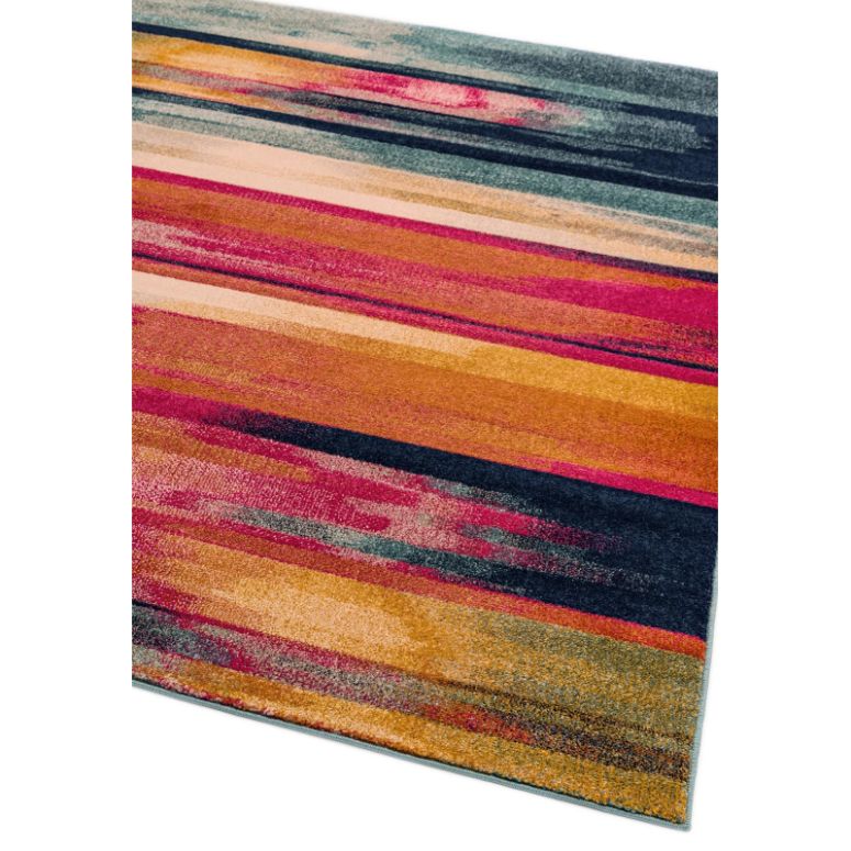 Nova Stripe Multi Rug NV05 Rug - Image 2