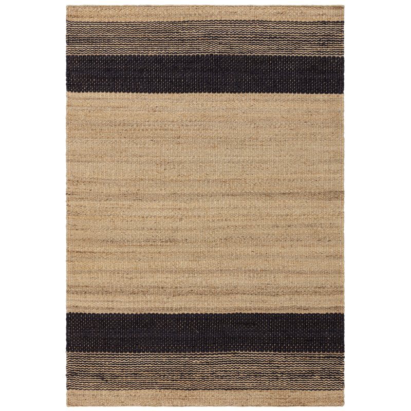 Cedar Charcoal / Natural Rug