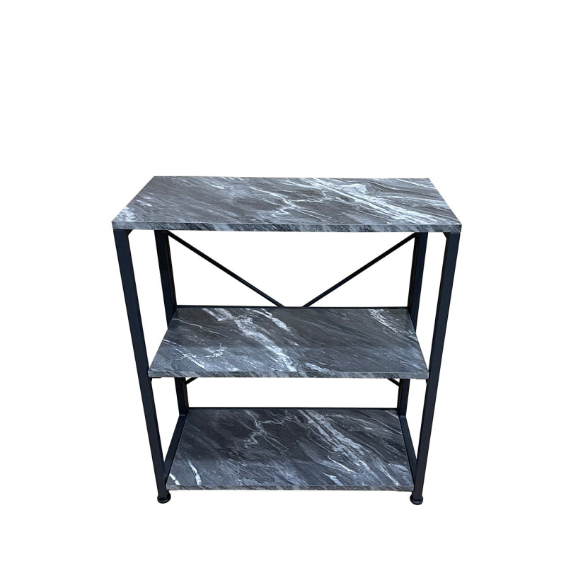 Alora 72cm 3-Tier Black Display Unit