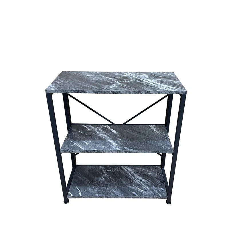 Alora 72cm 3-Tier Black Display Unit