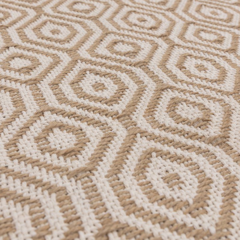 Global Cream Mosaic Rug