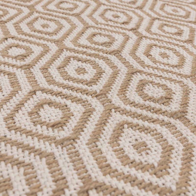 Global Cream Mosaic Rug - Image 4
