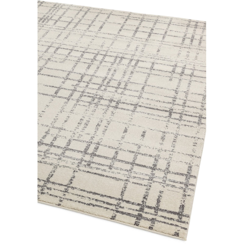 Nova Grid Grey Rug NV31 Rug - Image 2