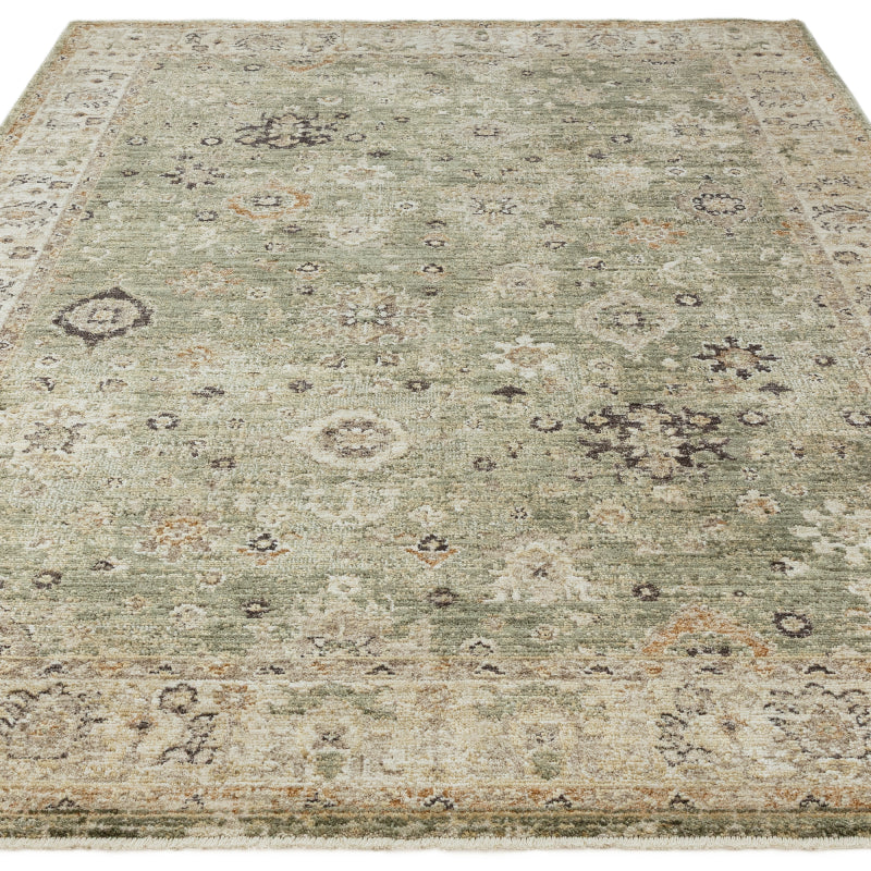 Heriz Ornate Green Rug - Image 7