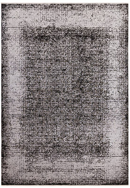 Elodie Silver/Black Rug