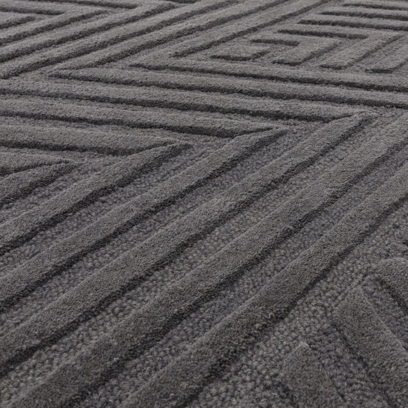 Hague Charcoal Rug Rug - Image 4