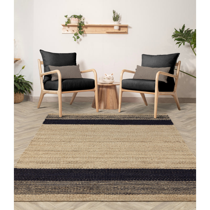 Cedar Charcoal / Natural Rug - Image 5