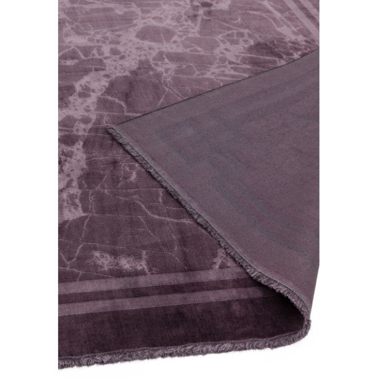 Zehraya Ze01 Purple Border Rug