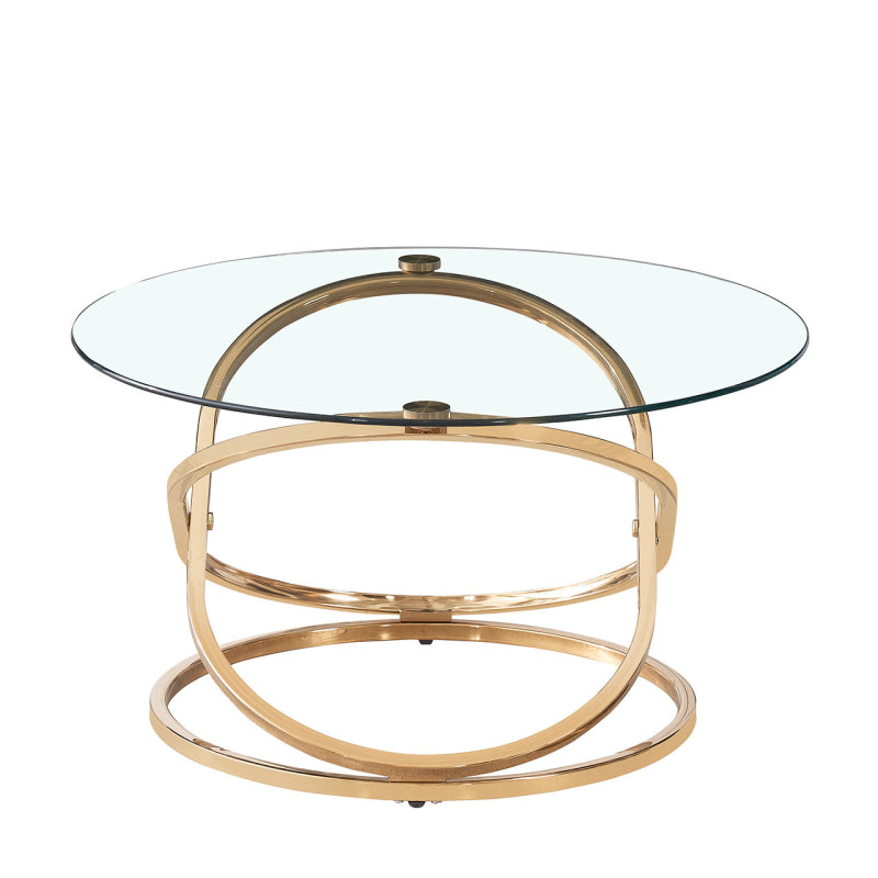 Rizzo Gold Coffee Table
