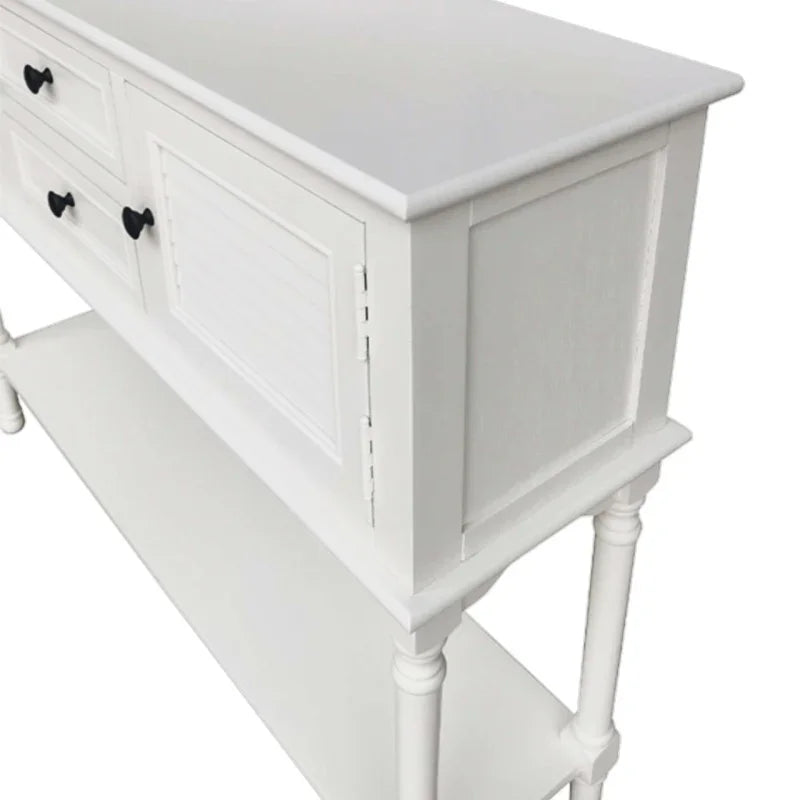 Elise 2 Door 2 Drawer Sideboard Pearl White - KD